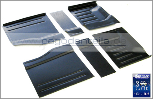 Bodenbleche Blechteile Mercedes SL Pagode W 113